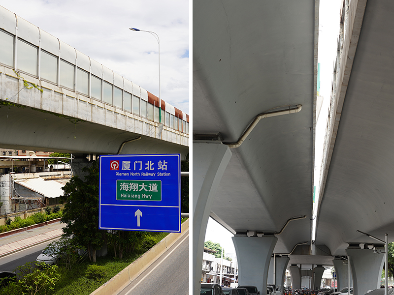 厦门集美西滨路高架桥项目