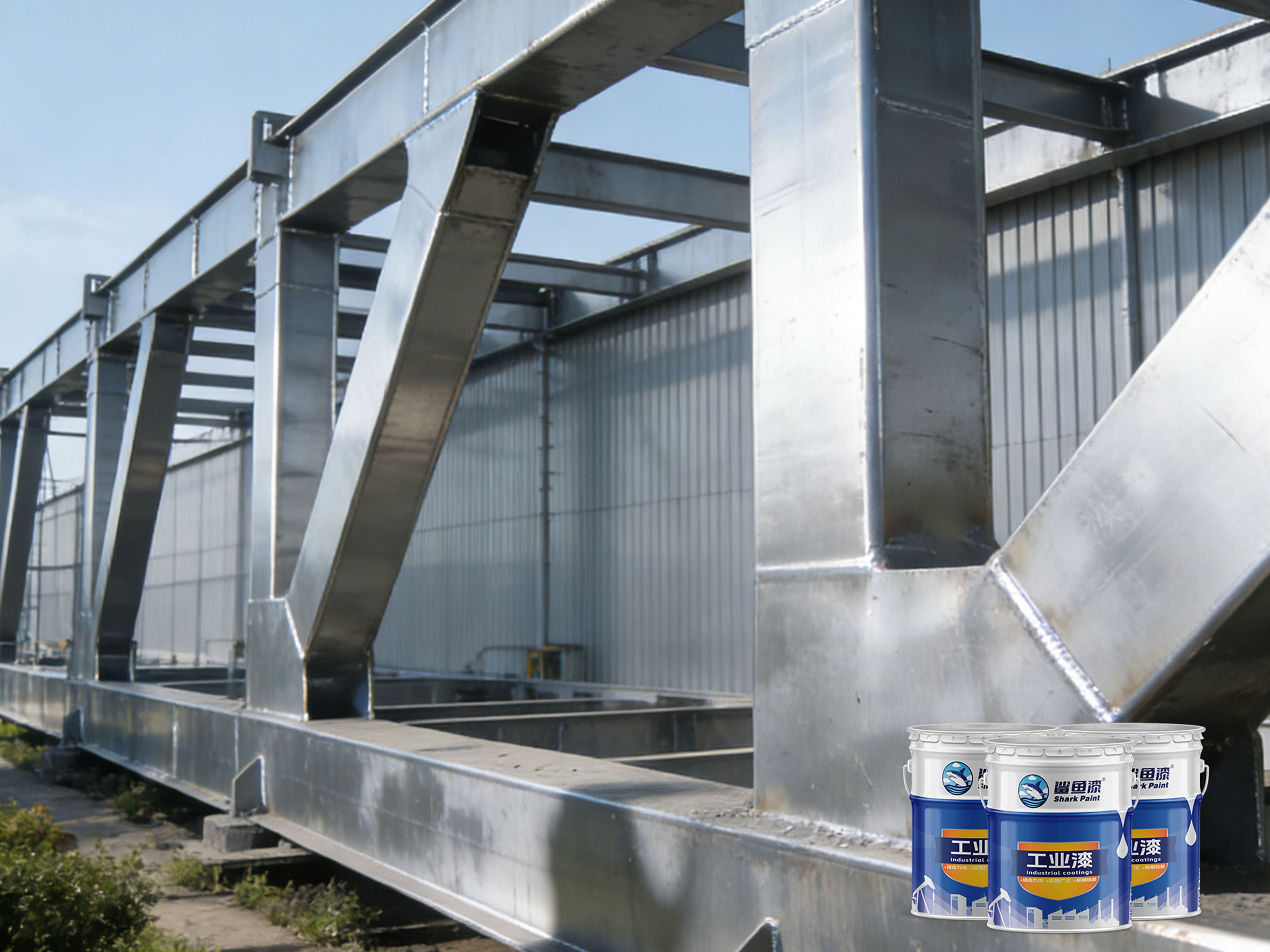 钢结构长效防护体系：现代防腐涂装施工工艺全解析